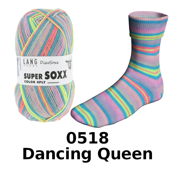Lang SuperSoxx Color - Disco Soxx