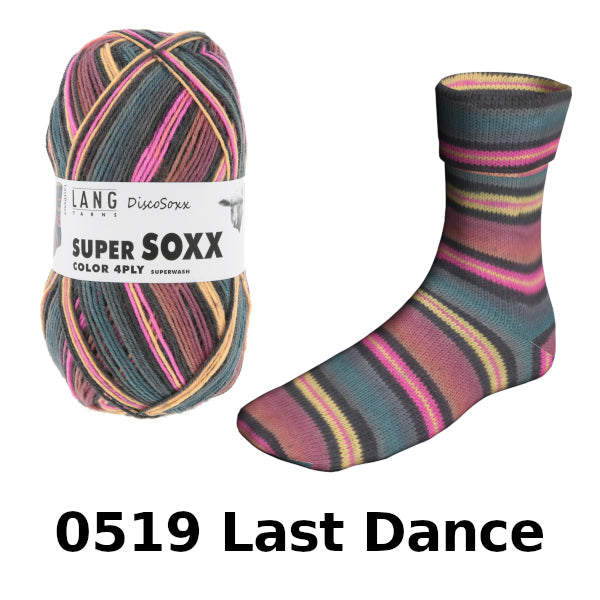Lang SuperSoxx Color - Disco Soxx