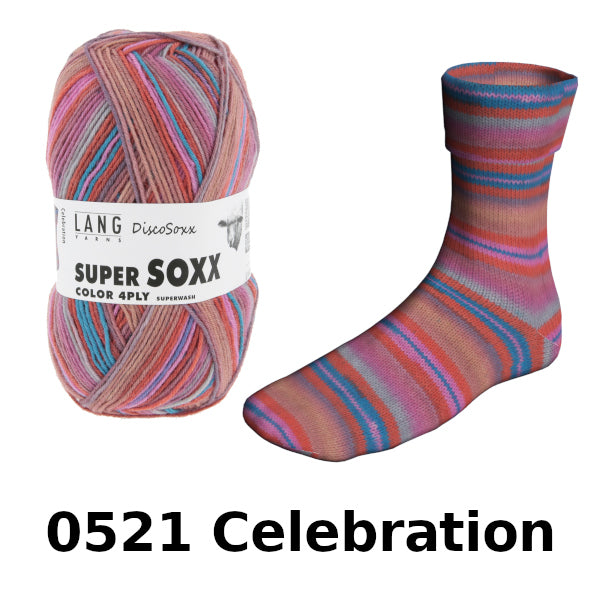 Lang SuperSoxx Color - Disco Soxx