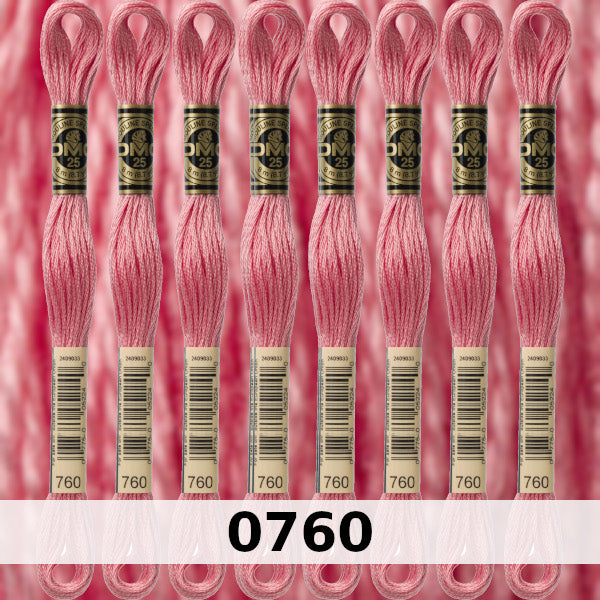 DMC Six Strand Embroidery Floss Columns 1, 2, and 3 on DMC chart