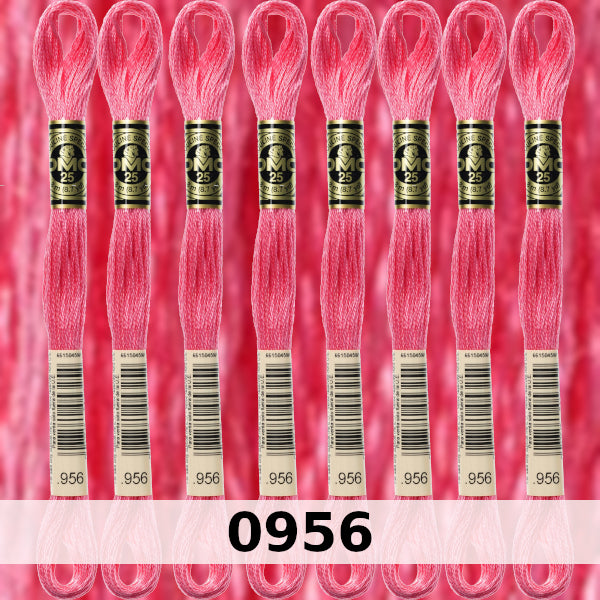 DMC Six Strand Embroidery Floss Columns 1, 2, and 3 on DMC chart