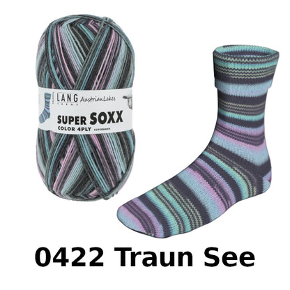 Lang SuperSoxx Color - Austrian Lakes