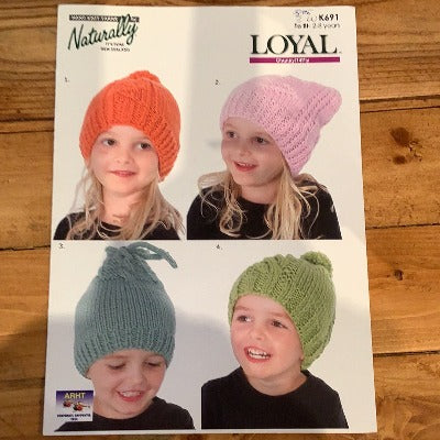 Naturally Kids' Hat Patterns