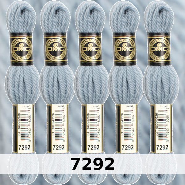 DMC Tapestry Wool 2 - Columns 5, 6, 7, and 8 on shade card