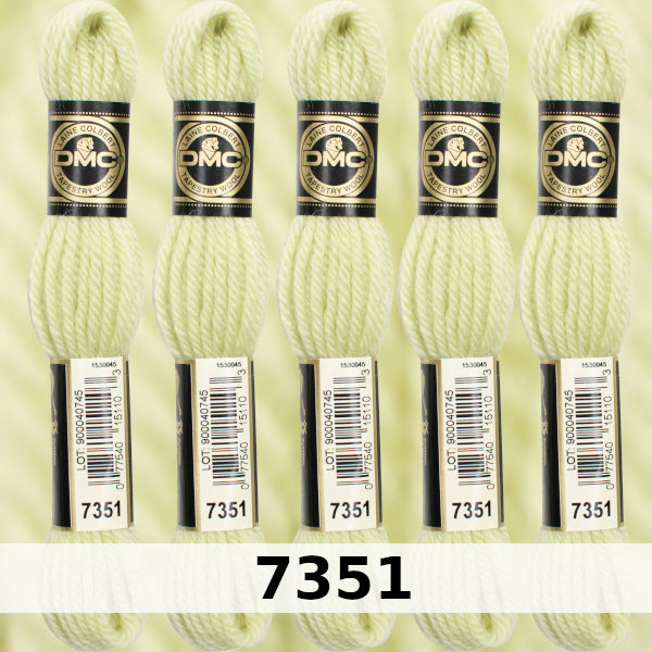 DMC Tapestry Wool 3 - columns 9, 10, 11, and 12 on shade card