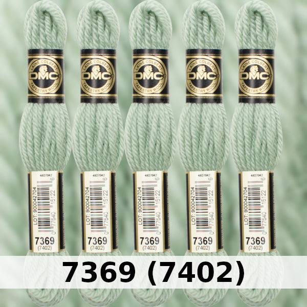DMC Tapestry Wool 3 - columns 9, 10, 11, and 12 on shade card