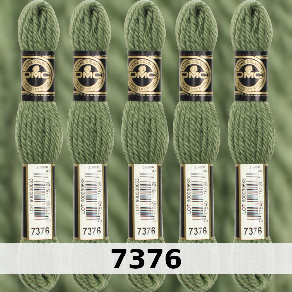 DMC Tapestry Wool 3 - columns 9, 10, 11, and 12 on shade card