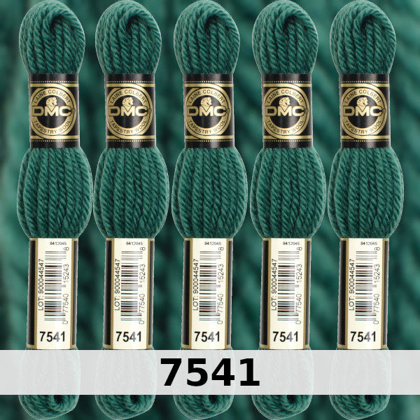 DMC Tapestry Wool 2 - Columns 5, 6, 7, and 8 on shade card