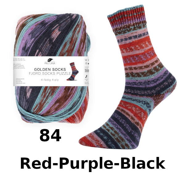 Pro Lana Fjord Socks Puzzle