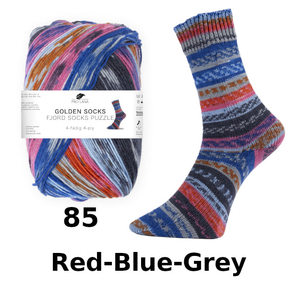 Pro Lana Fjord Socks Puzzle