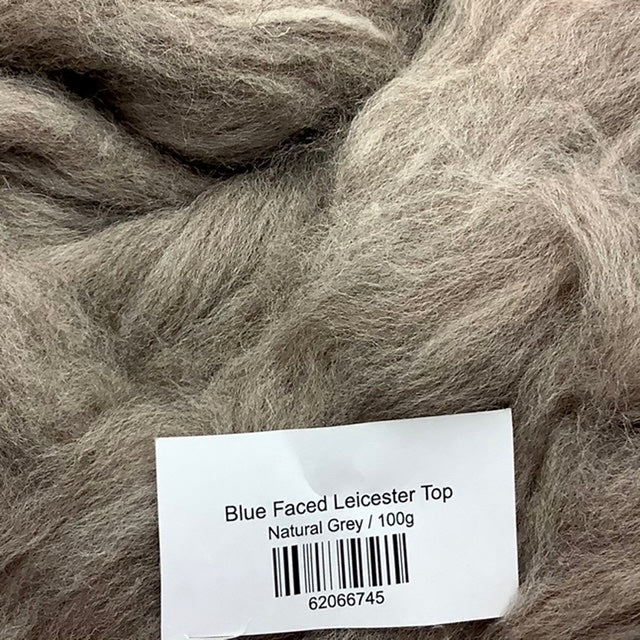 Blue Faced Leicester Wool Top