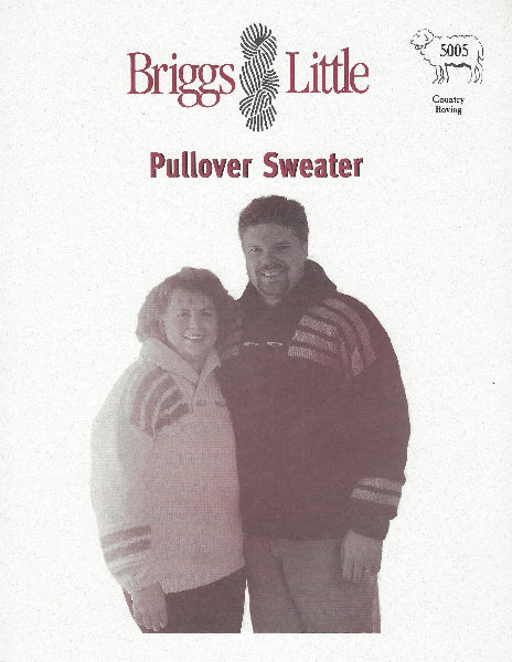 Briggs and Little Pullover Sweater Pattern
