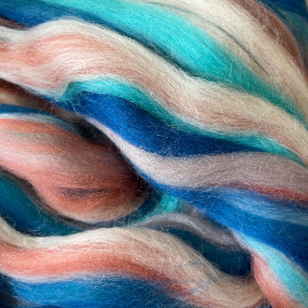 Romni Wools Dyed Merino Roving