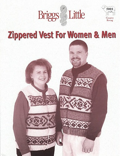 Briggs and Little Zippered Vest for Women and Men