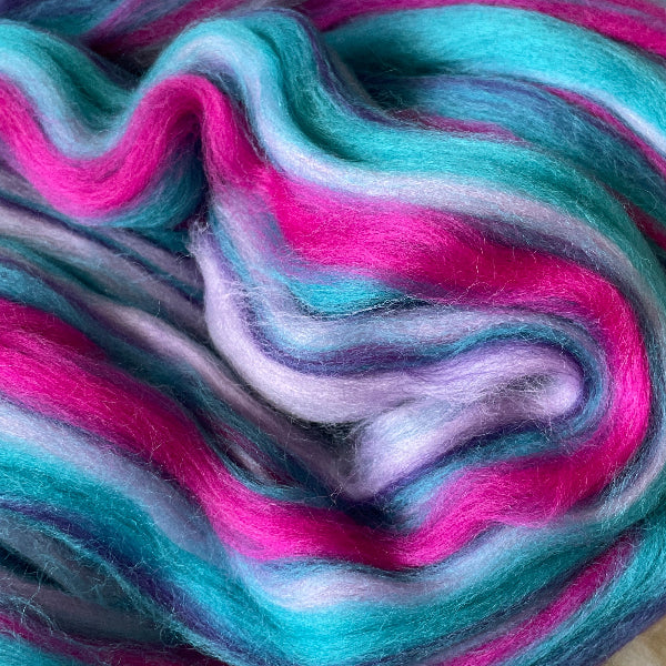 Romni Wools Dyed Merino Roving