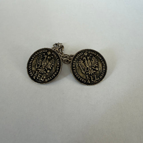 Metal "coin" buttons