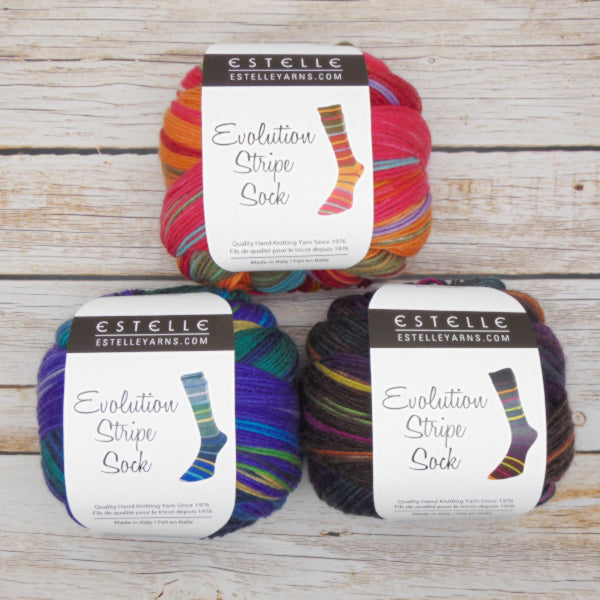 Estelle Evolution Stripe Sock
