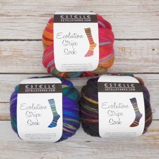 Estelle Evolution Stripe Sock