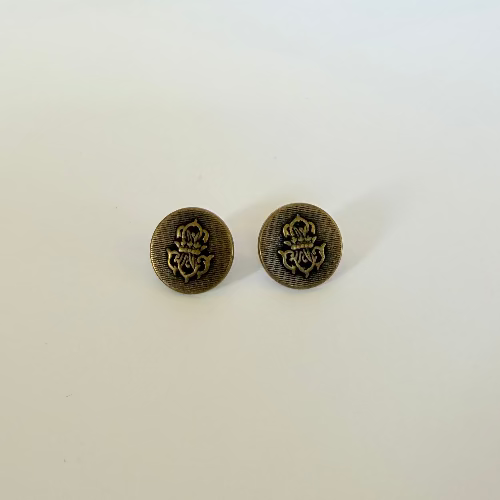 Metal Filigree Crest 15mm (1/2")