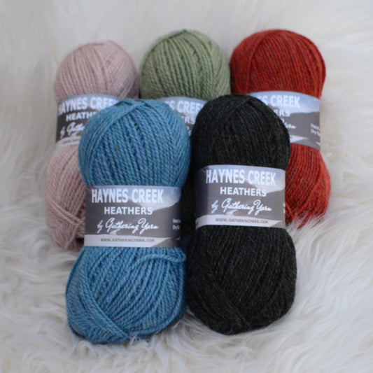 Gathering Yarns Haynes Creek Heathers DK