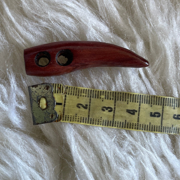 Hand-crated Wooden Buttons and Toggles
