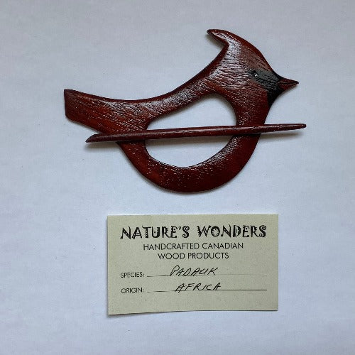 Nature's Wonders Handmade Wooden Shawl Pins