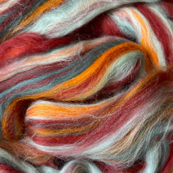 Romni Wools Dyed Merino Roving