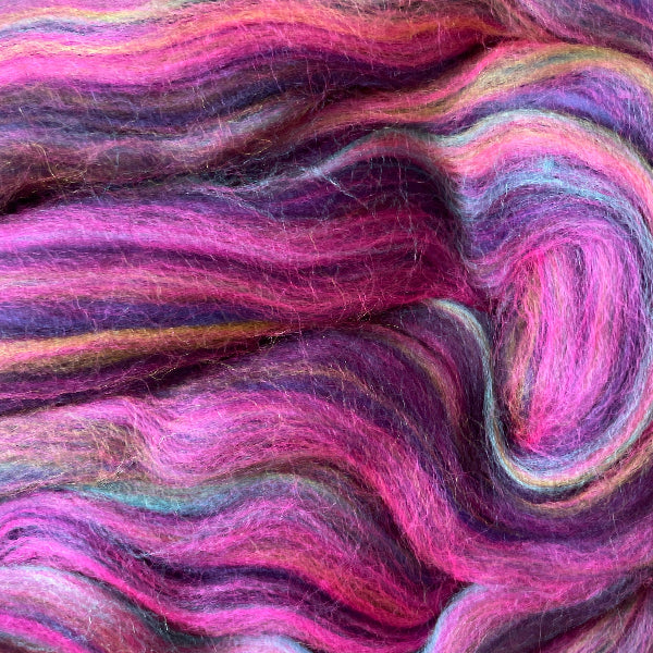 Romni Wools Dyed Merino Roving