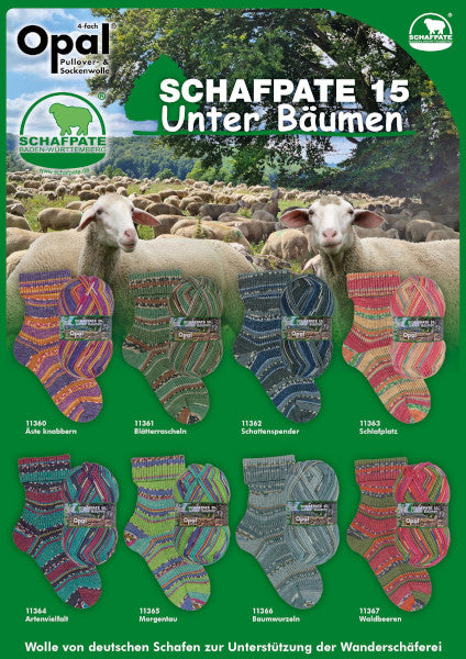 Opal Schafpate 15 - Unter Baeumen - Under the Trees