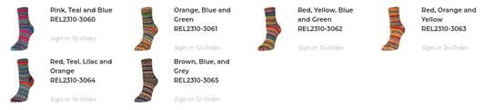 Rellana Garne Flotte Socke Legato