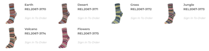 Rellana Garne Flotte Socke Nordic 4-Ply