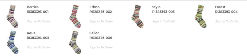 Rico Socks Neon Fair Isle 4ply