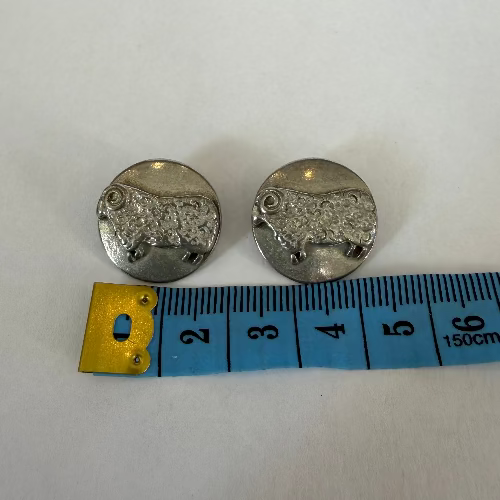 Metal sheep buttons 20mm (3/4")