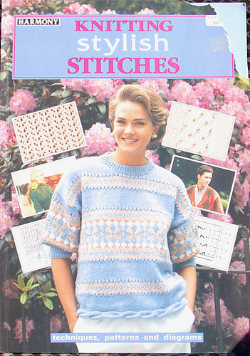 Knitting Stylish Stitches: techniques, patterns, and diagrams