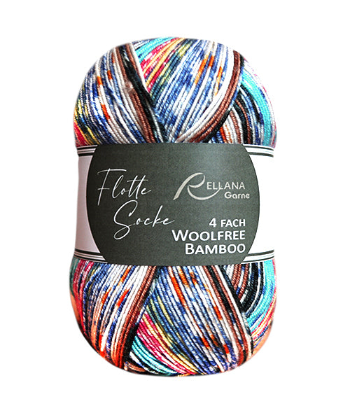 Rellana Garne Flotte Socke Woolfree Bamboo