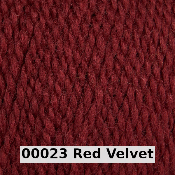 colour swatch 00023-red-velvet-rowan-selects-norwegian-wool-natural-wool-yarn-dk-double-knit-size-3