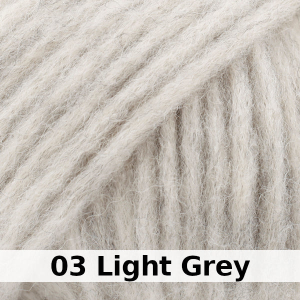 colour swatch 03-light-grey-drops-garnstudio-wish-blow-yarn-chunky-cotton-alpaca