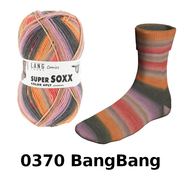 Lang Supersoxx 6-ply Comics