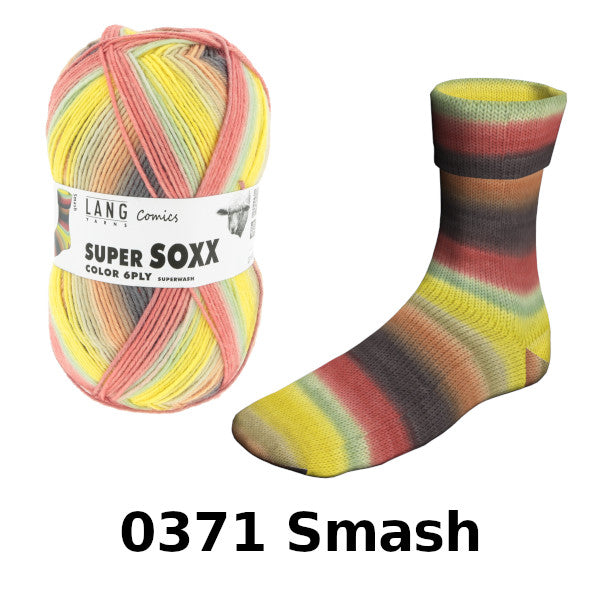 Lang Supersoxx 6-ply Comics