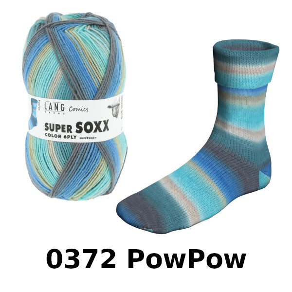 Lang Supersoxx 6-ply Comics