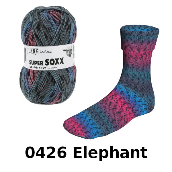 Lang SuperSoxx Color - Zoo Soxx