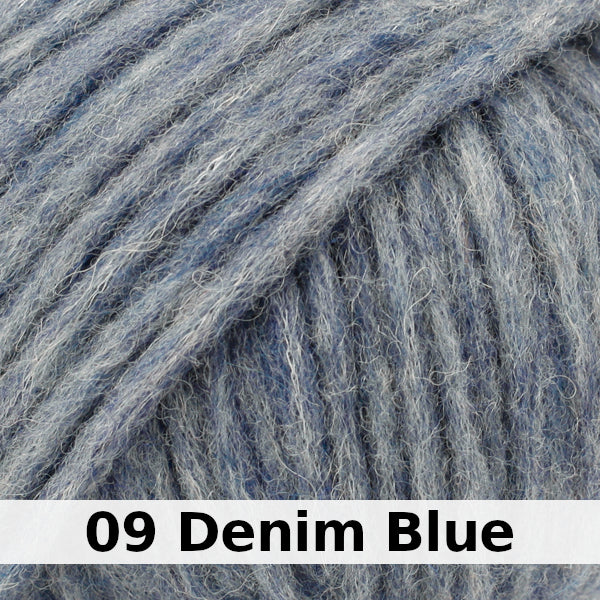 colour swatch 09-denim-blue-drops-garnstudio-wish-blow-yarn-chunky-cotton-alpaca