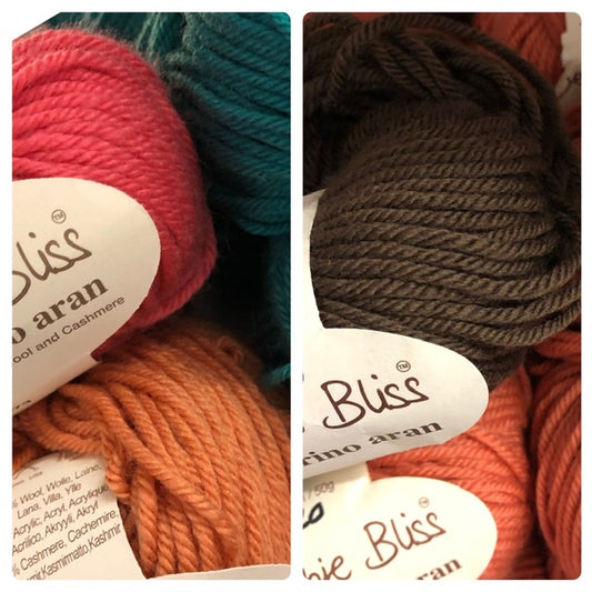 SALE Debbie Bliss Cashmerino Aran