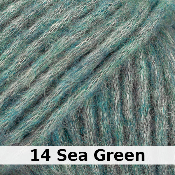 colour swatch 14-sea-green-drops-garnstudio-wish-blow-yarn-chunky-cotton-alpaca