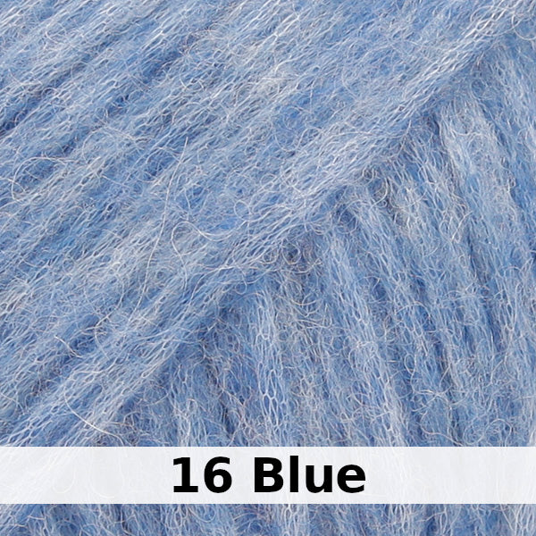 colour swatch 16-blue-garnstudio-drops-air-aran-medium-blow-yarn-merino-wool-alpaca-garn-studio-yarn