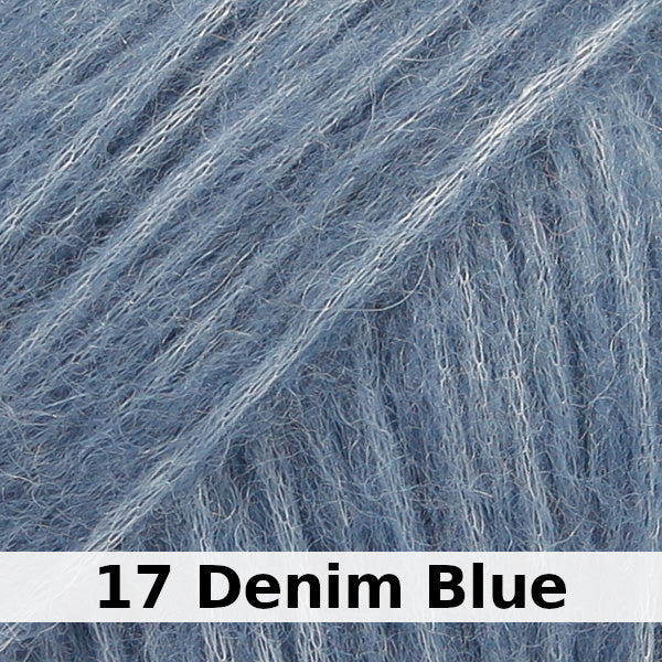 colour swatch 17-denim-blue-garnstudio-drops-air-aran-medium-blow-yarn-merino-wool-alpaca-garn-studio-yarn