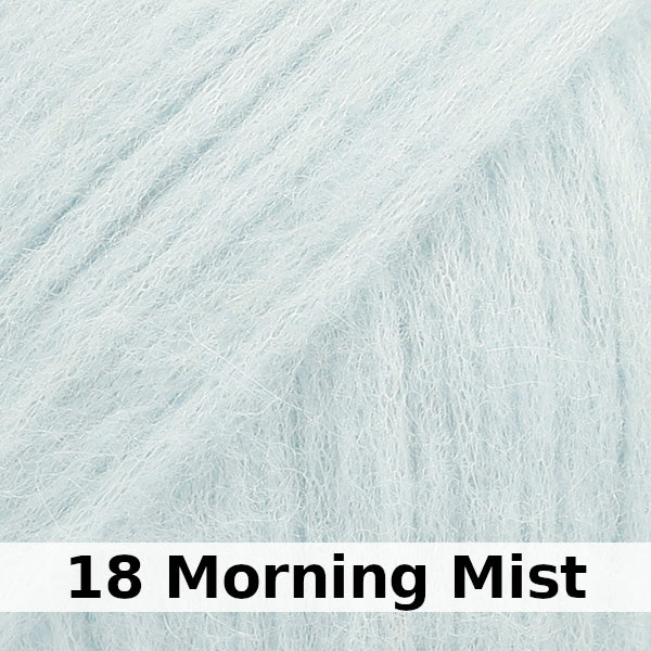 colour swatch 18-morning-mist-garnstudio-drops-air-aran-medium-blow-yarn-merino-wool-alpaca-garn-studio-yarn