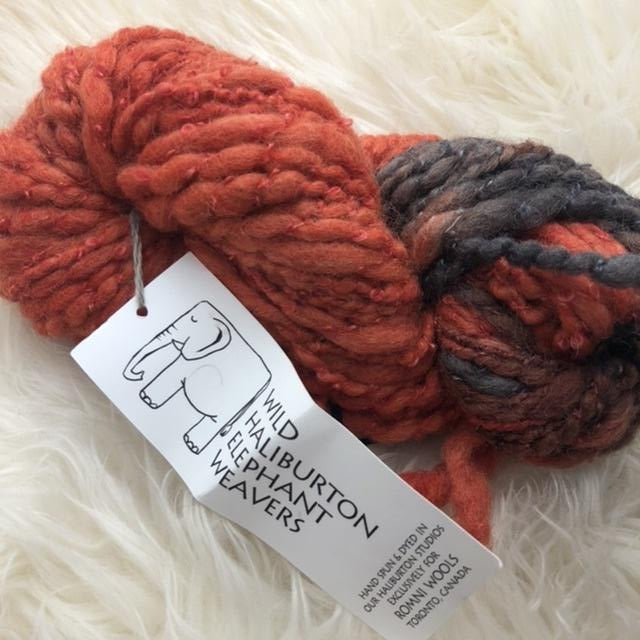 Wild Haliburton Elephant Weavers Hand-Spun