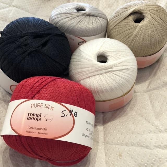 FINAL SALE Romni Wools Pure Silk