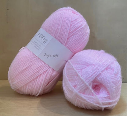 Supersoft Shimmer DK Pink